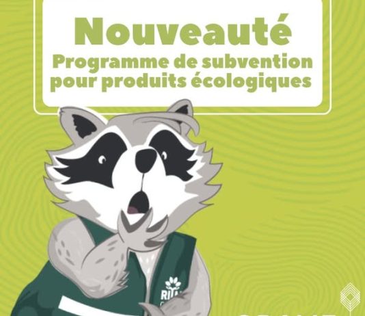 Une subvention pour l’achat de produits écologiques