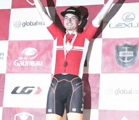 Le cycliste Pier-André Côté est champion canadien de critérium