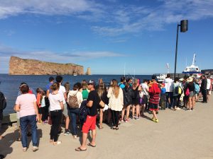 Percé tourisme quai