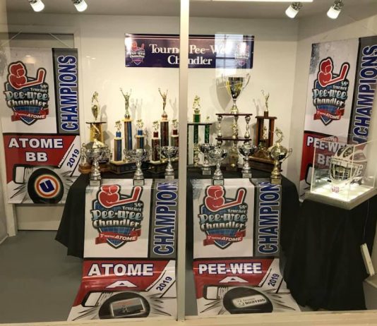 24 équipes au tournoi atome/pee-wee de Chandler ce weekend