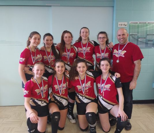 L’Impérial de volleyball de Gaspé accumule les médailles
