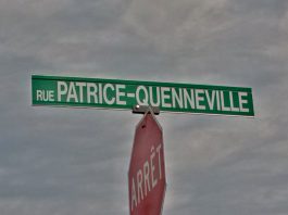 Une rue pour commémorer Patrice Quenneville
