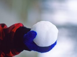 Un concours de châteaux de neige dans la région