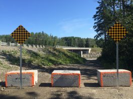MISE À JOUR- Des blocs de béton pour fermer l’accès aux véhicules