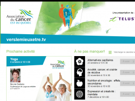 Des ateliers en ligne pour les personnes atteintes de cancer