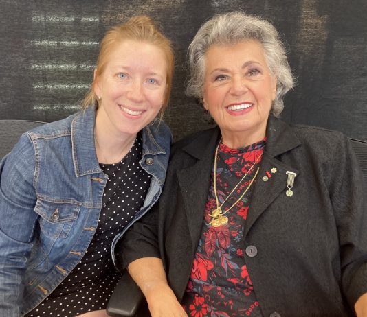 Ginette Reno de passage à Gaspé