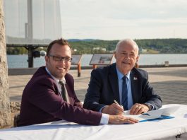 Gaspé et St-Malo signent une entente de jumelage historique