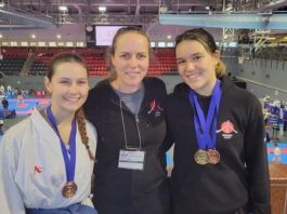 Karaté: Des podiums pour les soeurs Courtemanche