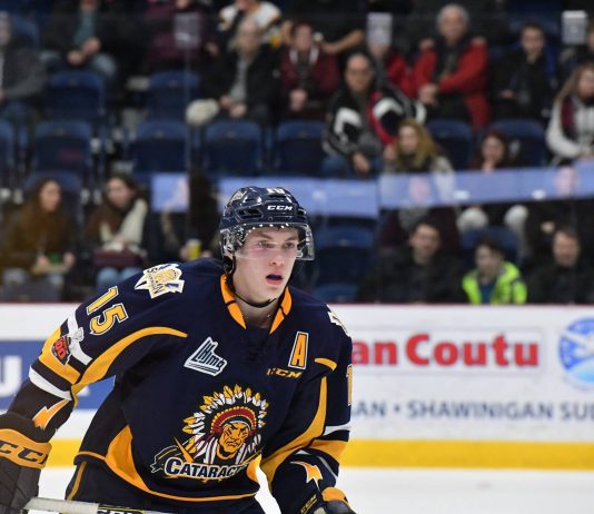 LHJMQ: Gabriel Denis joueur recrue de l’année chez les Cataractes
