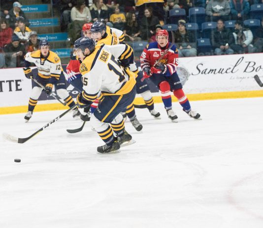 Une 2e saison pour Gabriel Denis avec les Cataractes de Shawinigan