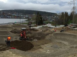Un pumptrack à Gaspé