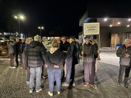 Manifestation contre la fusion des comtés en Gaspésie