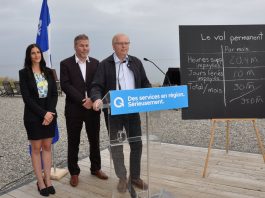 Jean-François Lisée fait de multiples annonces dans l’Est