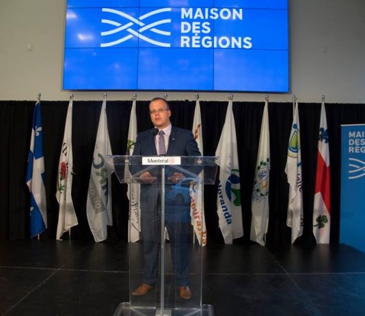 Inauguration de la Maison des régions à Montréal