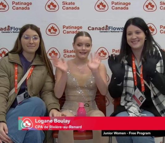 Une autre expérience nationale pour la patineuse Logane Boulay