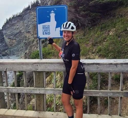 Jusqu’au Bout du monde en vélo pour récolter des fonds contre la violence conjugale