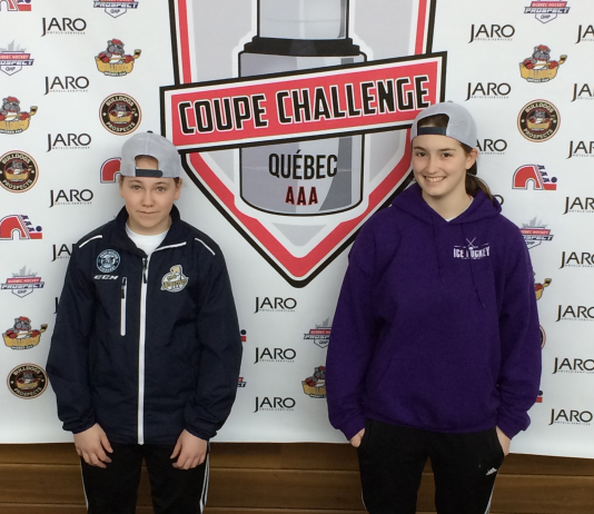 Des hockeyeuses de Gaspé se démarquent à Québec