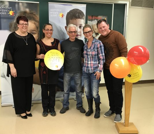 Opération Enfant Soleil verse 54 000 $ au CISSS