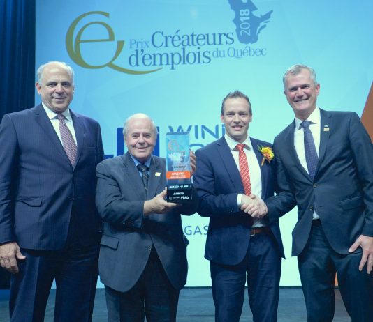 LM Wind Power et Chantier naval Forillon remportent des prix