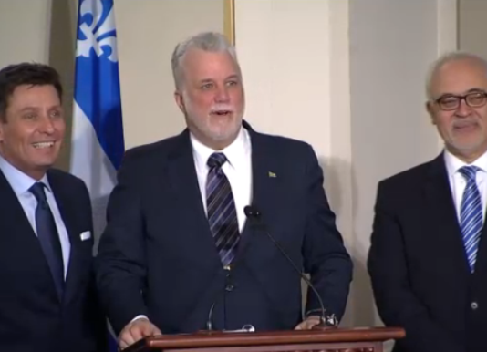 Érosion côtière : Philippe Couillard est solidaire avec les régions touchées