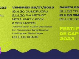 Des spectacles de qualité et des nouveautés au Festi-Plage de Cap-d’Espoir