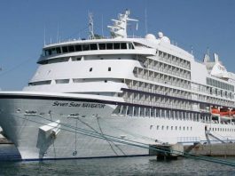 Une première amende pour excès de vitesse à un navire de croisière