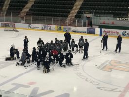 Des hockeyeurs de Forillon au pré-camp des Albatros de Rivière-du-Loup