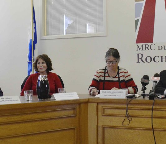 LES ÉLUS DE ROCHER-PERCÉ EN FAVEUR