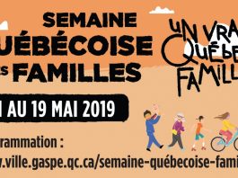 Semaine québécoise des familles à Gaspé