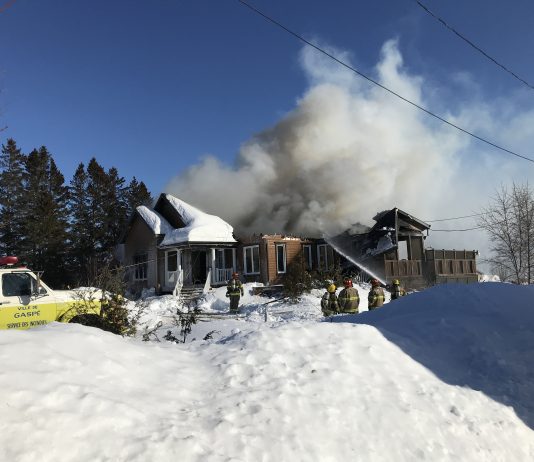 Incendie à Haldimand