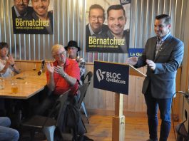 Lancement de la campagne bloquiste avec Guy Bernatchez