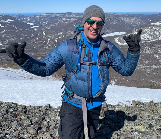Michel Marin, candidat pour le PLQ dans Gaspé
