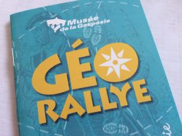 UN NOUVEAU GÉORALLYE AU MUSÉE DE LA GASPÉSIE