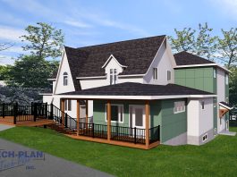 Photo du plan de la Maison de la famille
