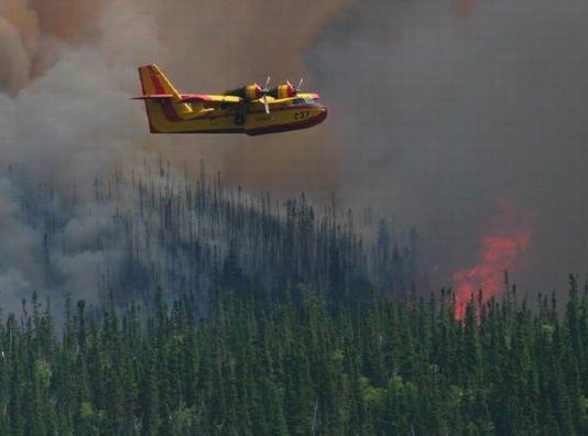 La fumée des incendies de la Côte-Nord se fait sentir en Gaspésie