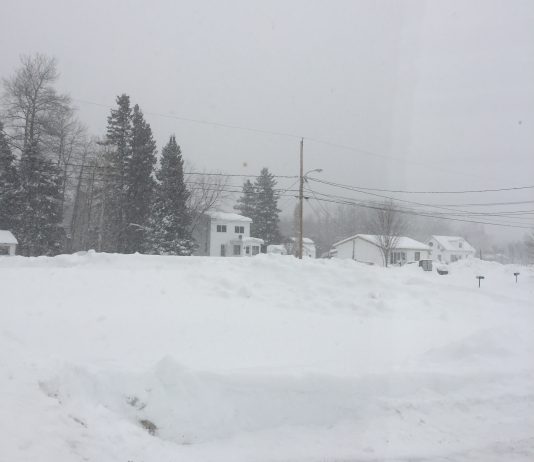 Gaspé : record de neige en janvier