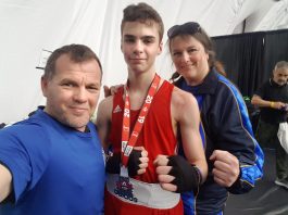 Le boxeur Élie Côté est médaillé d’argent au championnat canadien